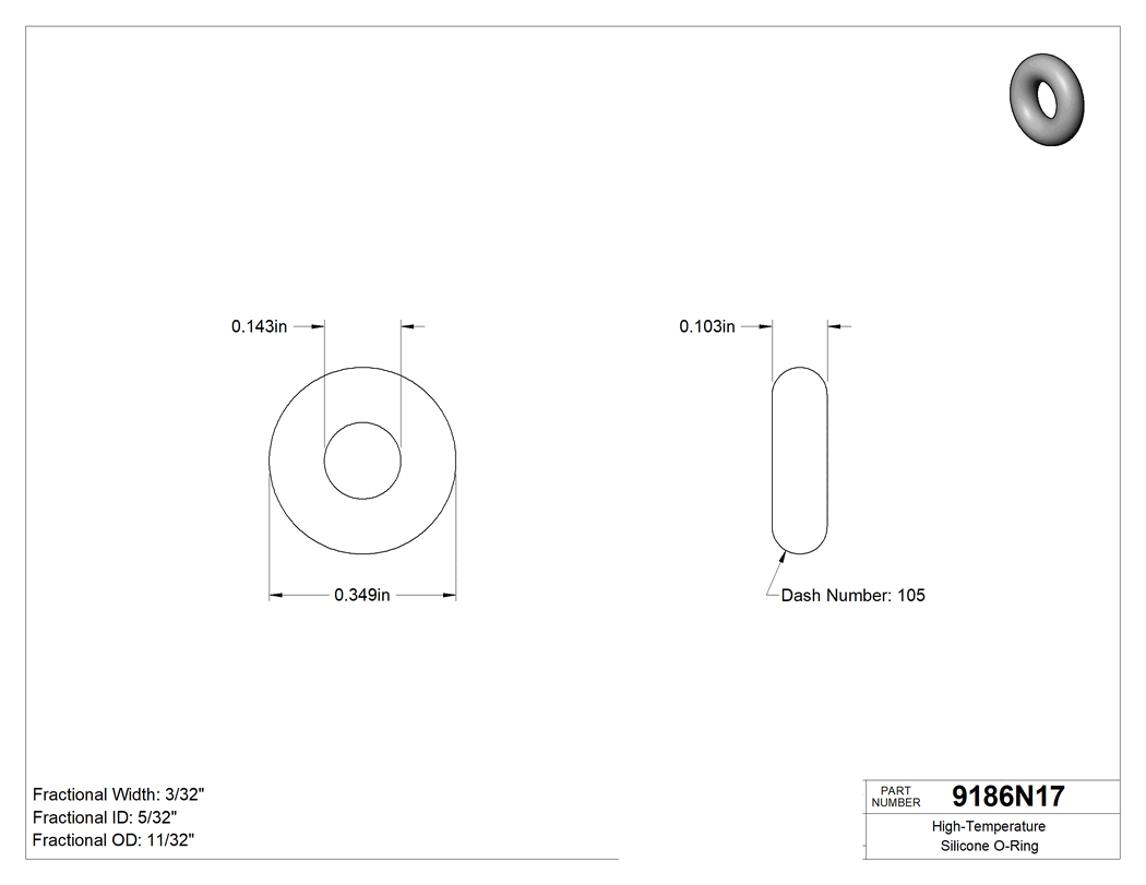 Technical drawing - 9186N17